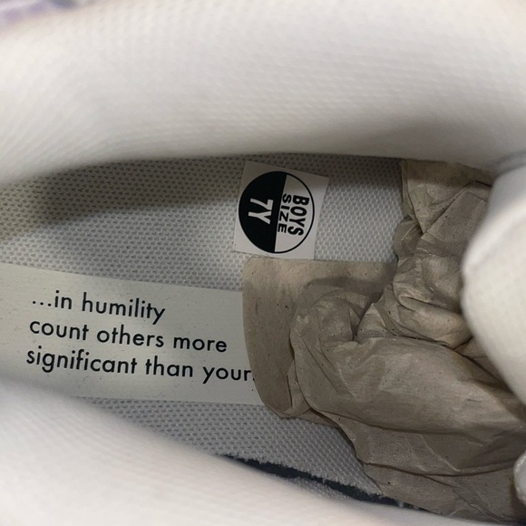 Nike Air More Uptempo White Sneakers - Picture 5 of 7